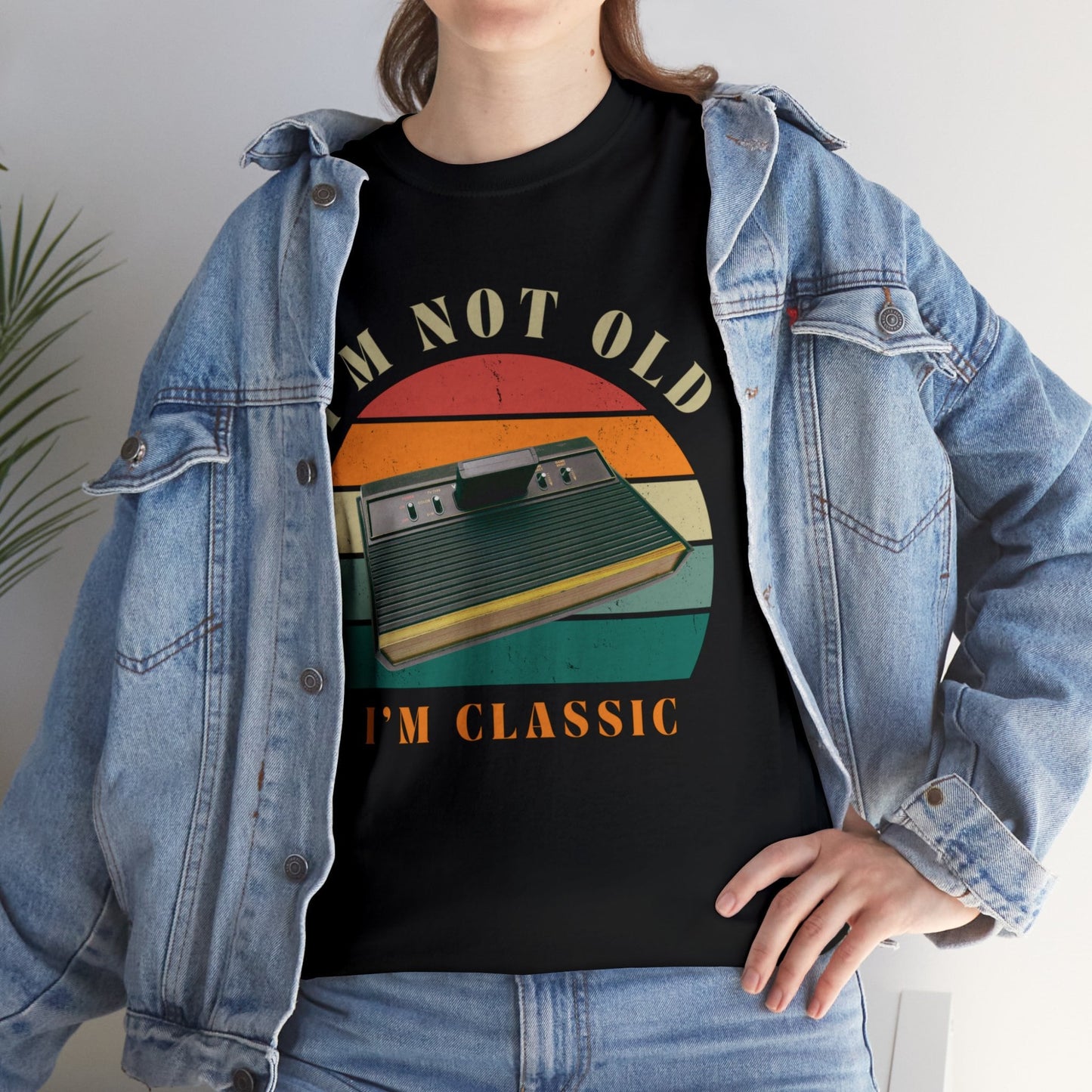 I'm not old I'm classic Vintage Atari Inspired Men's Women's T-Shirt, Gifts for Nerds, Gifts For Dad Husband Mom