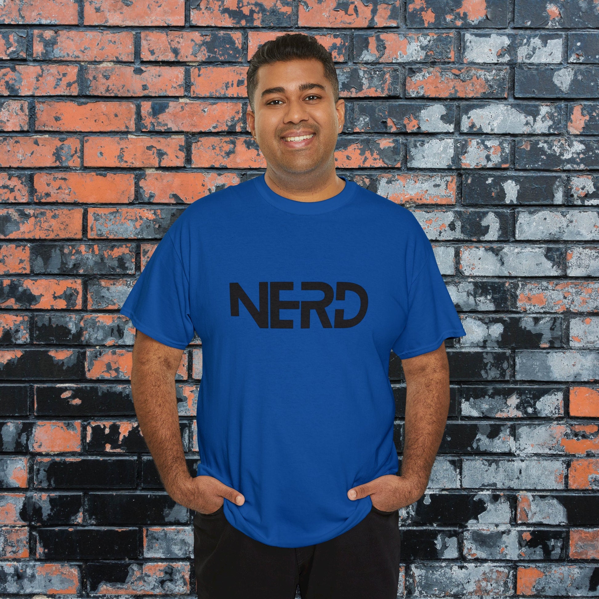 NERD Simple Graphic Design Men's Women's T-Shirt, Gift for Nerds