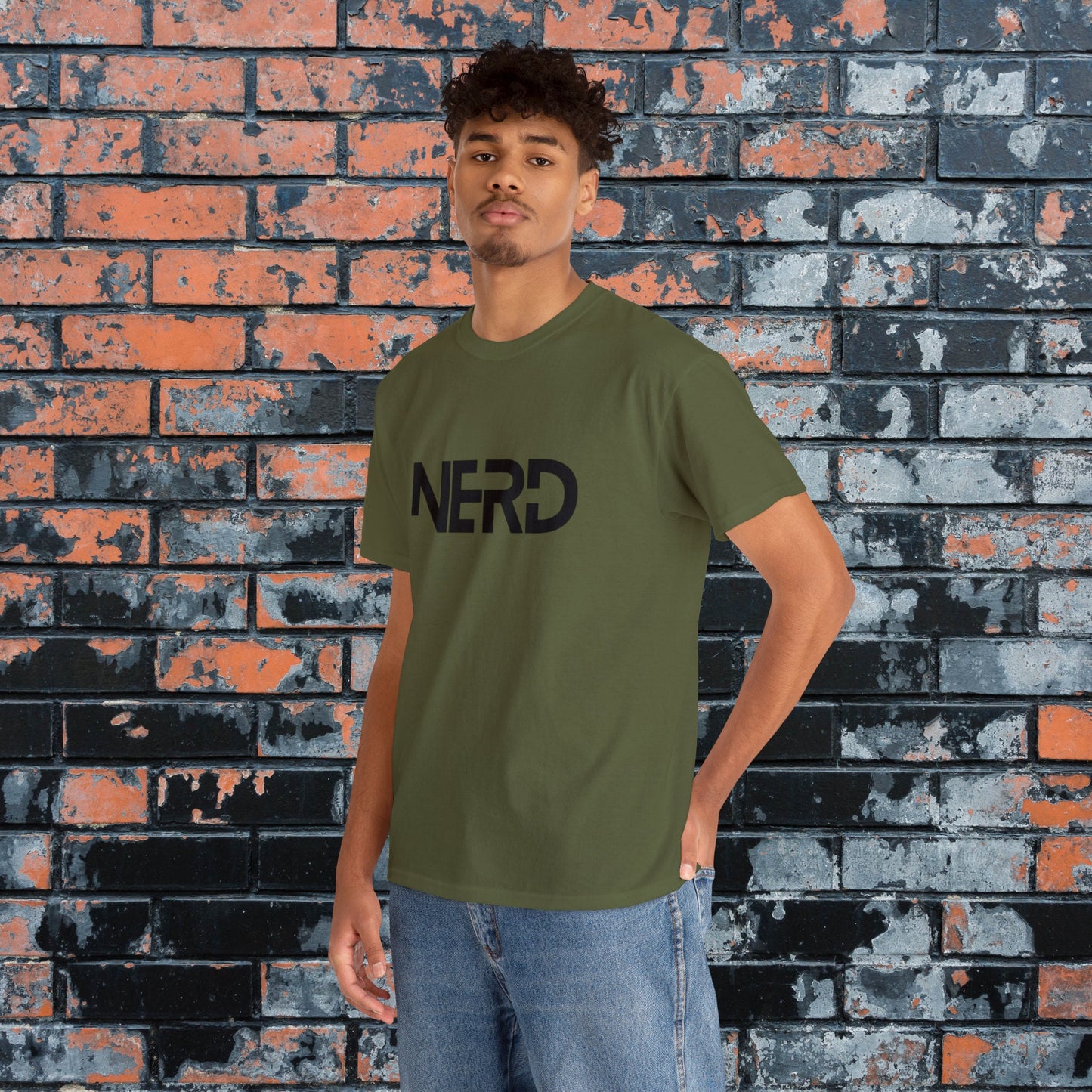 NERD Simple Graphic Design Men's Women's T-Shirt, Gift for Nerds