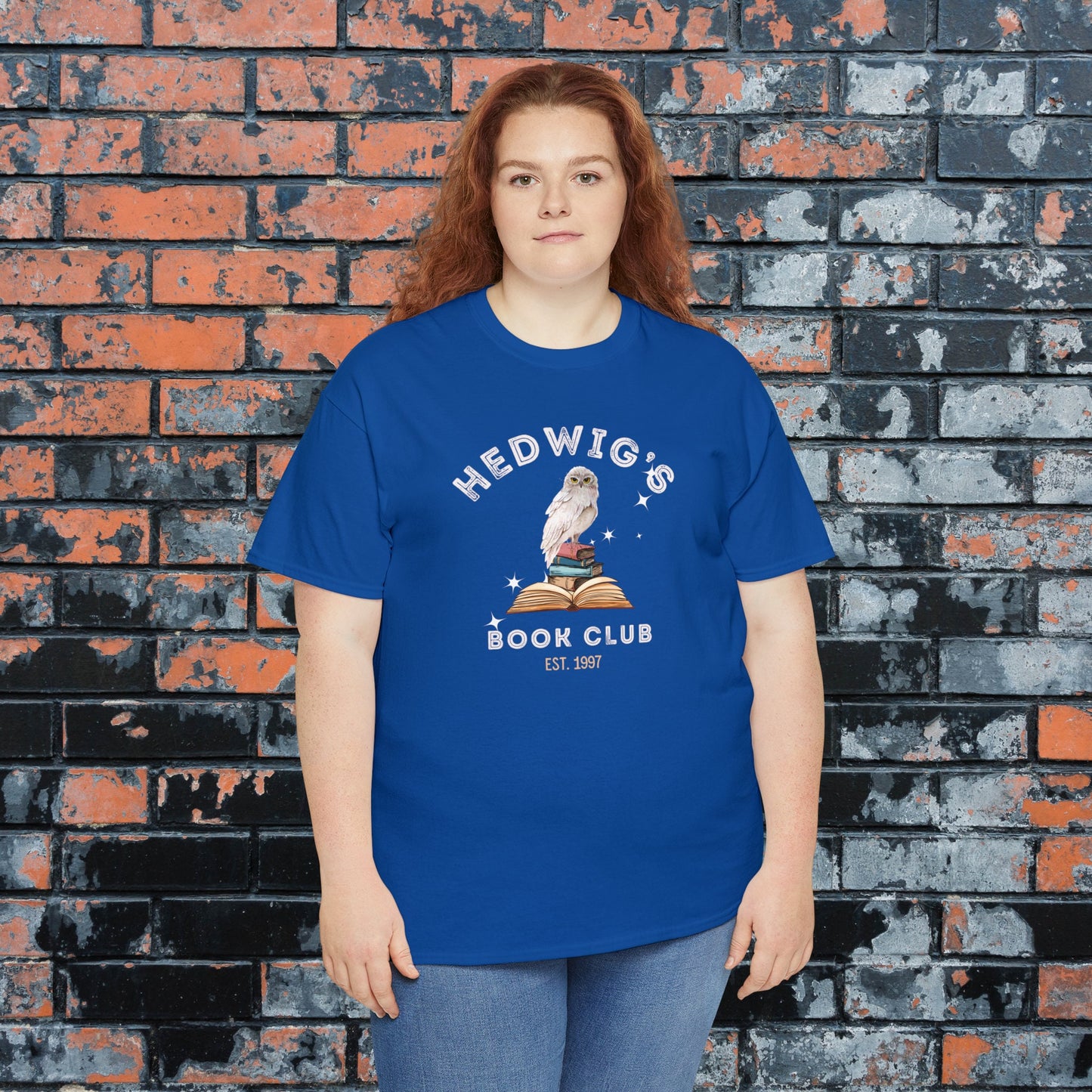 Hedwig's Book Club Est. 1997 Harry Potter Inspired Tee, Fantasy Book Worm Gifts, Universal Matching Shirts