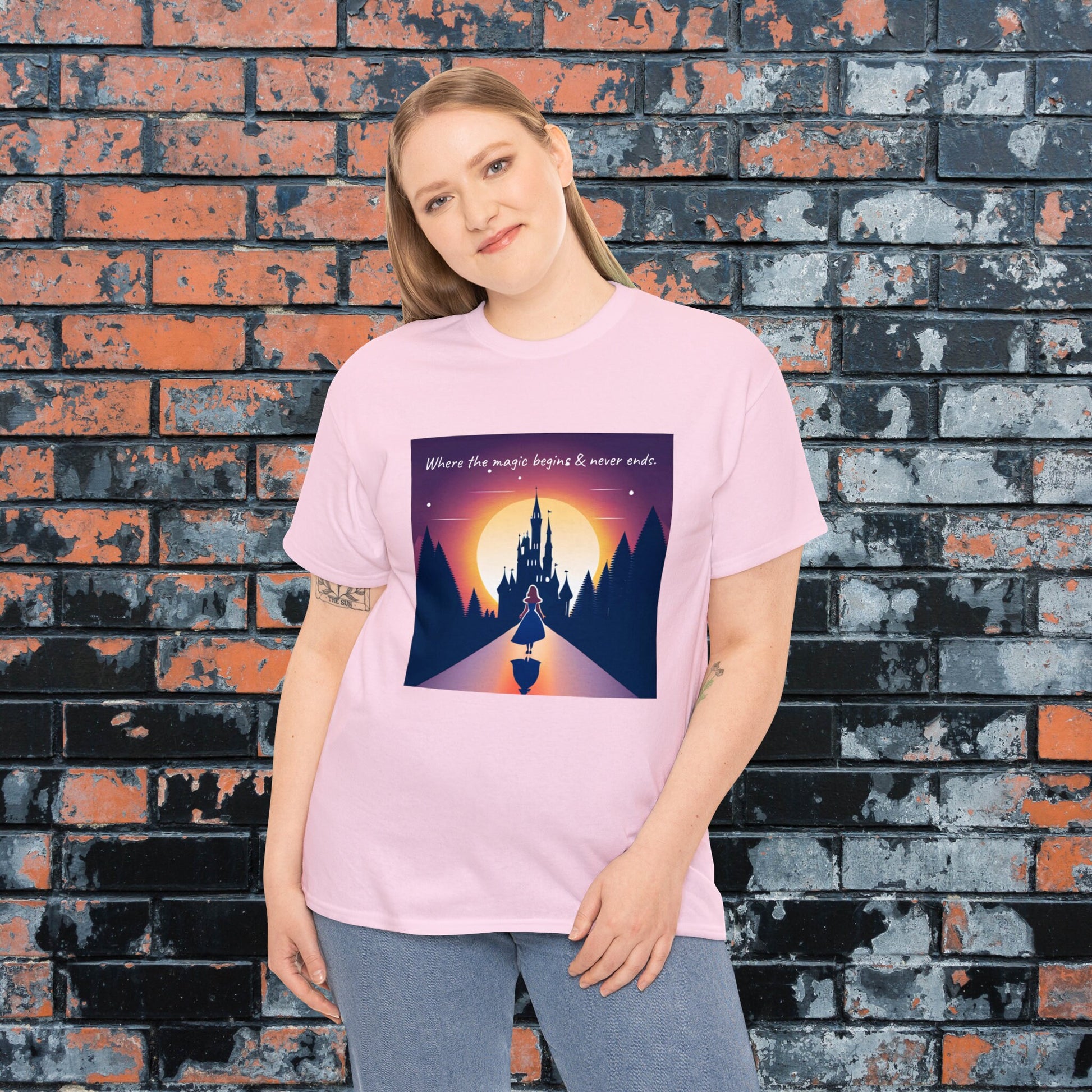 Disney Castle inspired Princess Shirt, Men's Women's Matching Tee, Dream Castle shirt, Vacation shirt, Fantasy Nerd Shirt